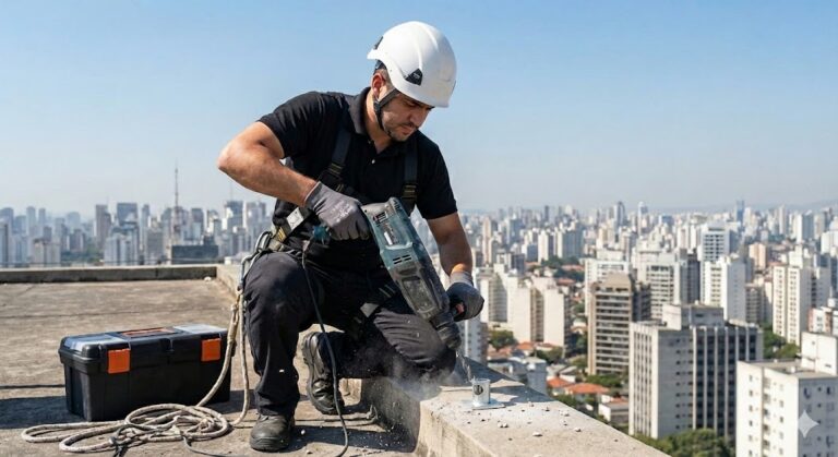 Instalação de Pontos de Ancoragem